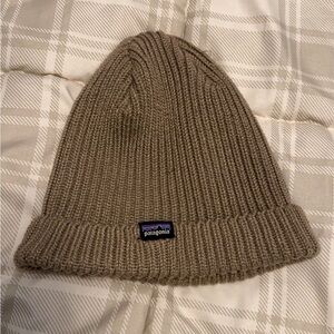 Patagonia Taupe Knit Hat